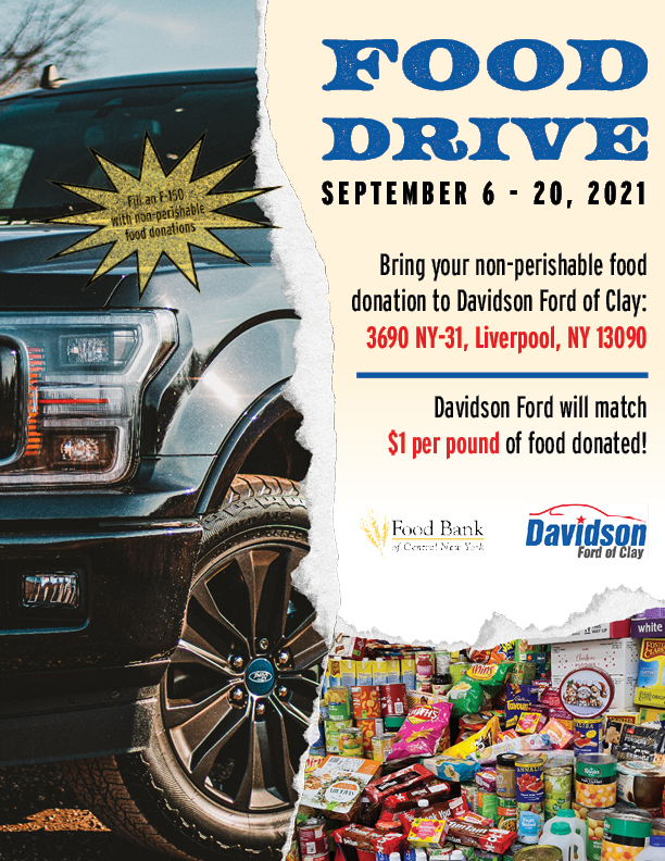 Davidson Ford Food Drive